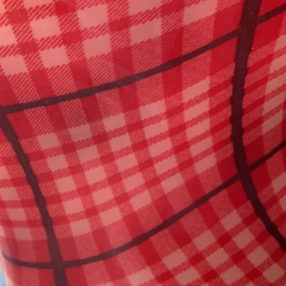 Carolina Hurricanes NHL Plaid Red White Black Snow Rain Winter Game Day Boots - Picture 4 of 7